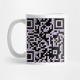 Purple Brick QR Mug